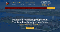 Desktop Screenshot of immigration-defense.com